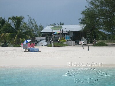 Stocking Island two minutes boat ride from  George Town, Exuma